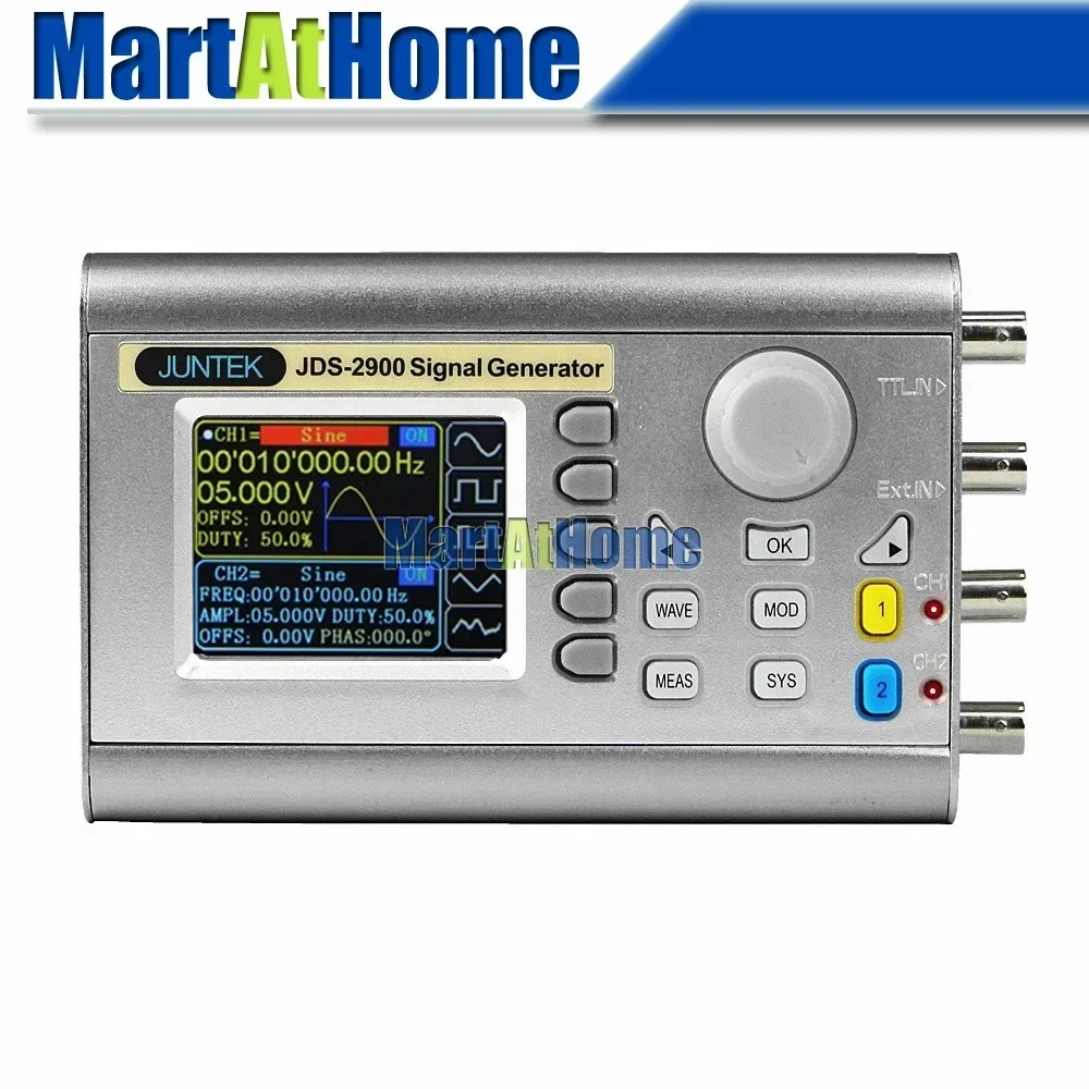 Dual Channel Arbitrary Waveform Function Generator 60Mhz - Generatore di segnali DDS digitale a