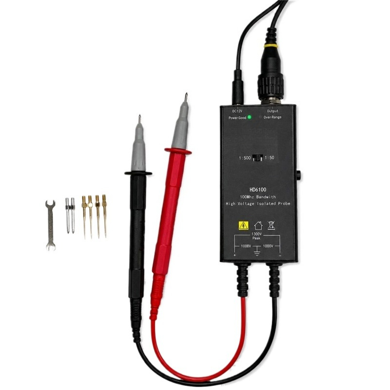 Sonda Differenziale Isolata ad - High Voltage Differential Probe 100Mhz 1300V recensione e prezzo